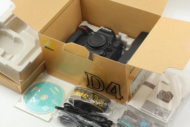 Shutter Count 41352 "MINT+++" Nikon D4 16.2MP Digital SLR Camera Body JAPAN