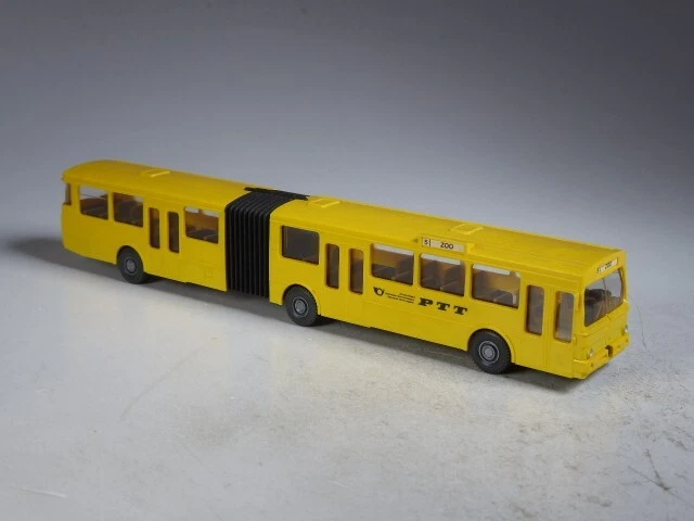 Wiking Mercedes O 305 G Gelenkbus Schweiz PTT dreisprachig Linie 5 Zoo