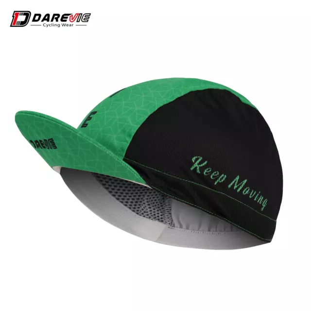 Cycling Cap Light Weight Darevie Green/Black DVA048