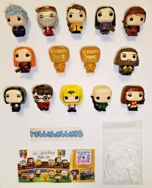 Serie Completa Funko Pop Harry Potter Quidditch 26 Pezzi + Bpz Kinder Joy 2024