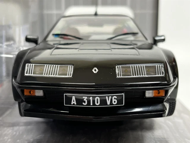Alpin A310 Paquet Gt 1983 Noir 1:18 Echelle Solido 1801205 2