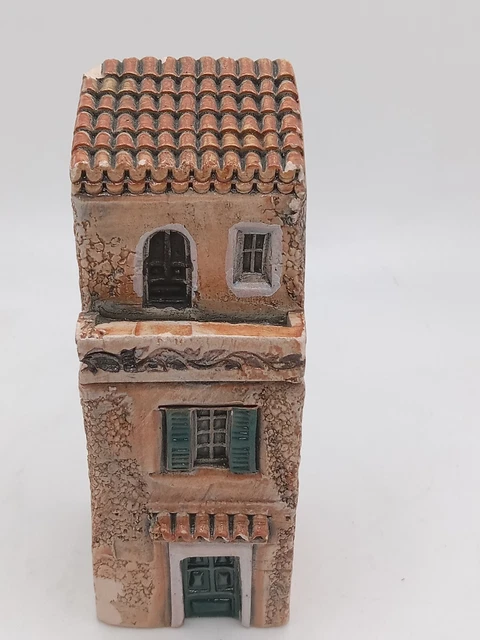 MINIATURE DOMINIQUE GAULT CERAMIC  BUILDING sold as is