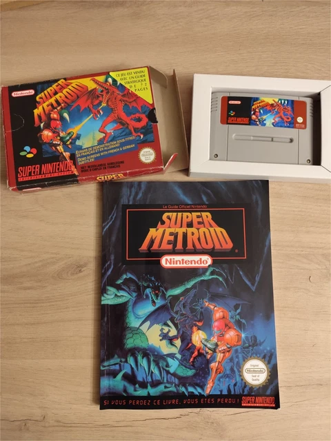 Super Metroid Snes Super Famicom - état de la Boîte correct (D'occasion Super Metroid Snes Super Famicom - état de la Boîte correct (D'occasion