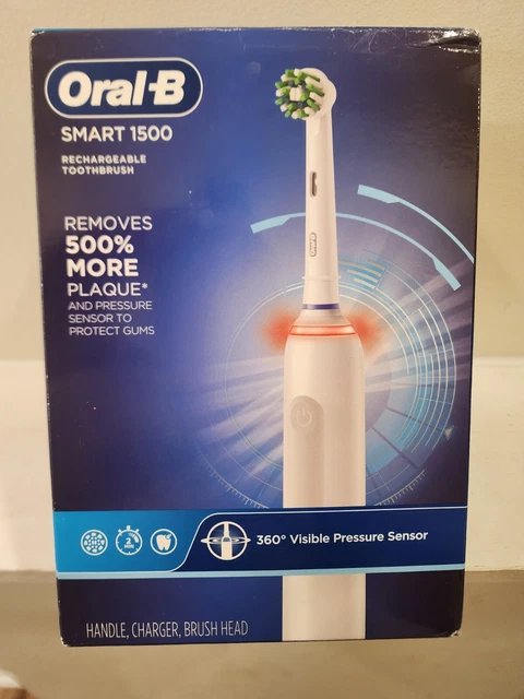 Cepillo de dientes eléctrico Oral-B Smart 1500 blanco, 1 unidad  NUEVO 🙂 sellado