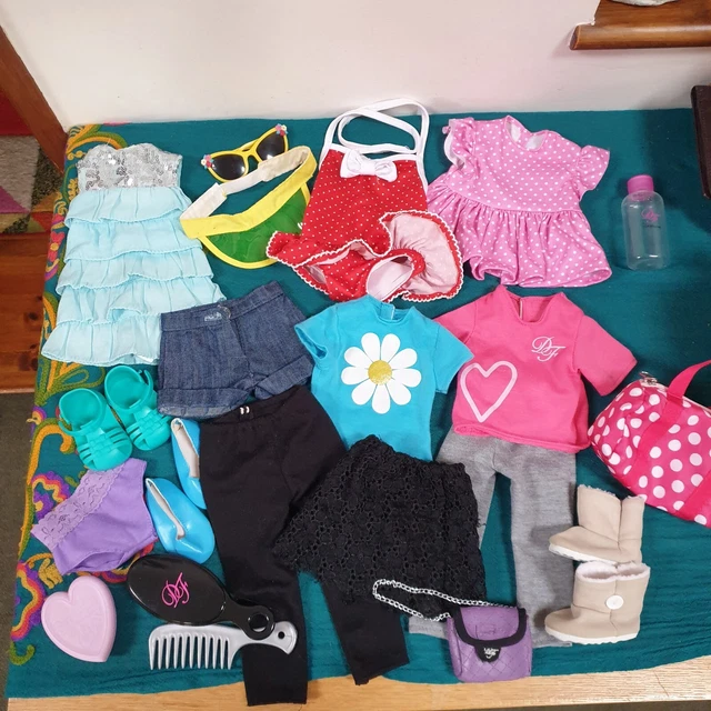 Designer Friends Dolls Clothes Shoes Dress Tops Accessories Bundle Lot 1