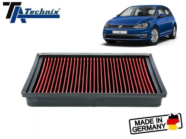 Filtro Aria Sportivo Technix Lavabile Golf 7 1.6 1.8 2.0 TDI TSI GTD GTI R TCR