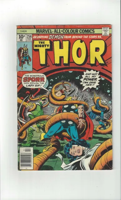 Marvel Comics The Mighty Thor Vol. 1 No. 256 February 1977