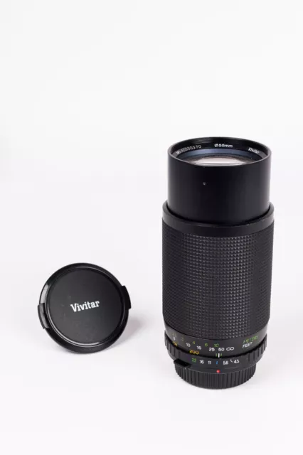 Vivitar  75-200mm 1:4,5 MC Macro Focusing Zoom  for Olympus OM -READ DESCRIPTION