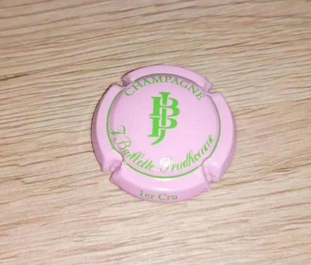 Capsule de Champagne Jean Baillette Prudhomme 1er cru rose et verte