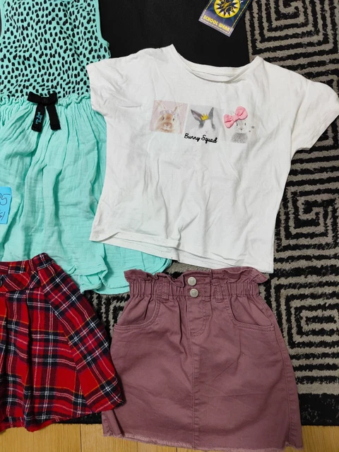 #C85 Enorme pacchetto di vestiti per ragazze 7-8 anni GEORGE NEXT PRIMARK M&S 2