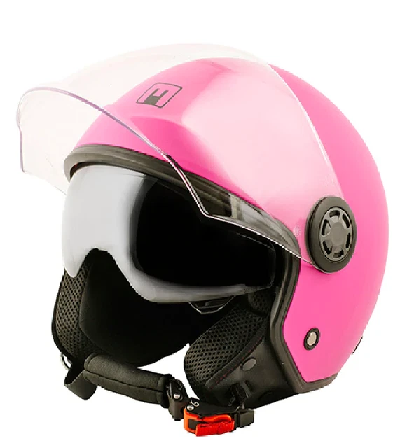 Casque Scooter Retro Avec Gants Casque Moto Jet Vintage - Demi-Casque Rétro Avec Gants Lunettes - Style Scooter Café Racer équipement Motard Style