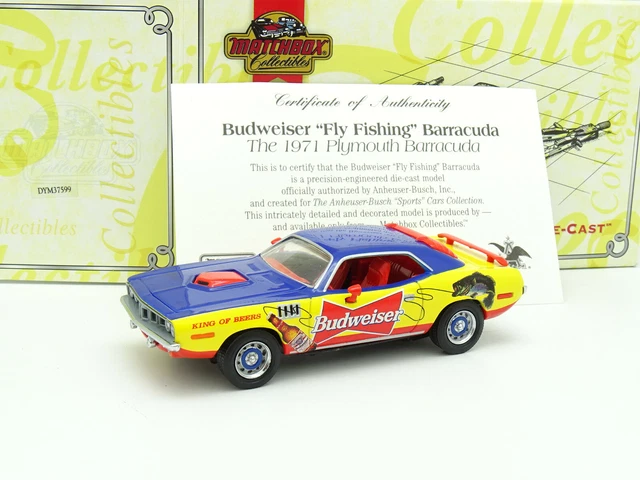 atchbox 1/43 - Plyouth Cuda 440 Jaune et Noire 1975 | eBay