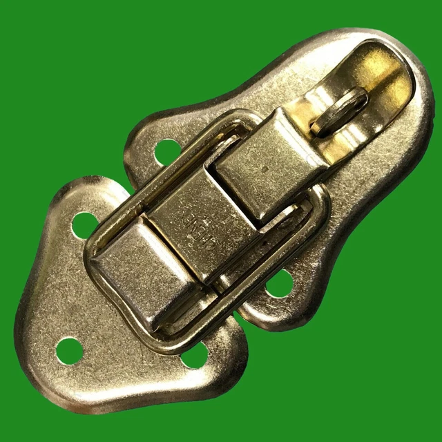 Brass Cheney Replacement Parts Case Latch Small Suitcase, Music Case Fitting Box