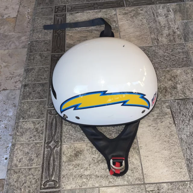 BBH  San Diego Chargers NFL MOTORCYCLE HELMET Medium VGC