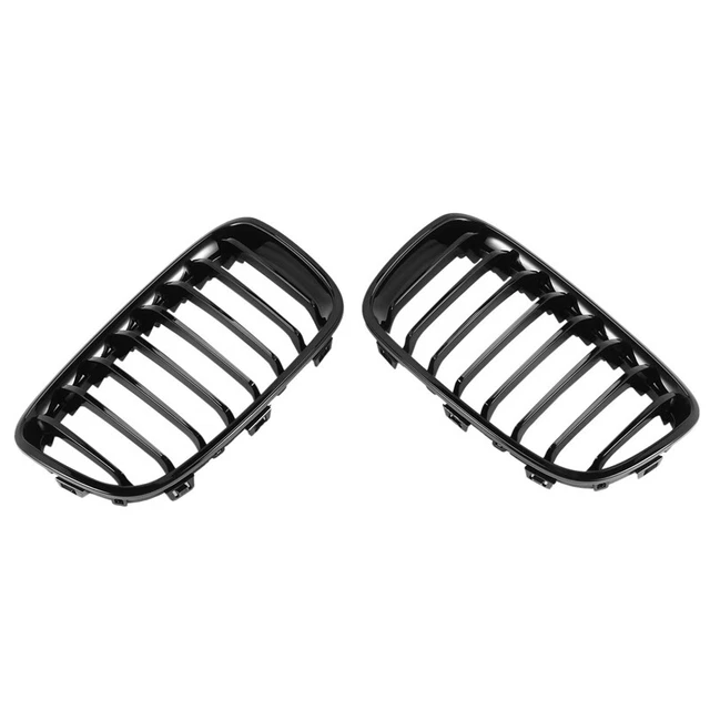 Black Front Kidney Grill Grille For F20 1 Series 2011-2014 X2F7F7