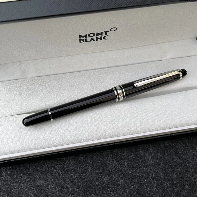Montblanc Meisterstück Platinum-Coated Classique Kugelschreiber - Schwarz Neu