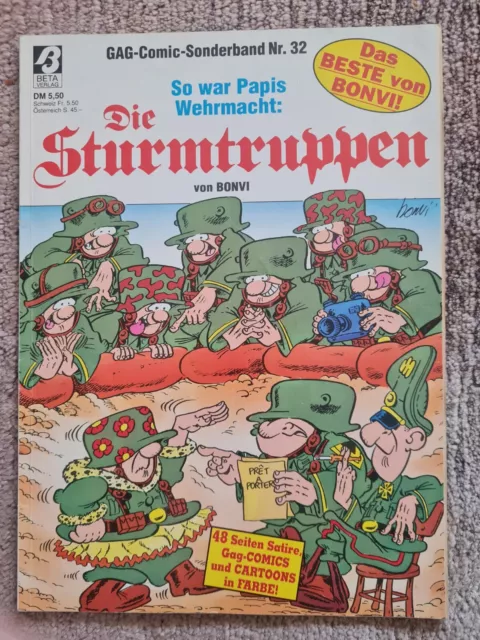 Die Sturmtruppen Comic Von Bonvi 1990 Sehr Guter Zustand