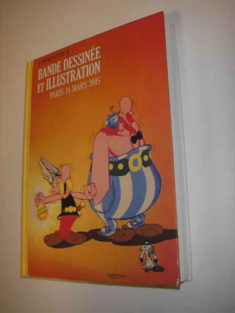 Catalogue BD CHRISTIES 14/3/15 cover Astérix Uderzo Bilal Manara PRATT MOEBIUS 2