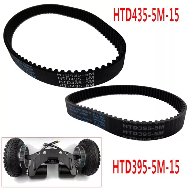 Timing Belt Black Conversion For Electric Skateboard Parts Replacement