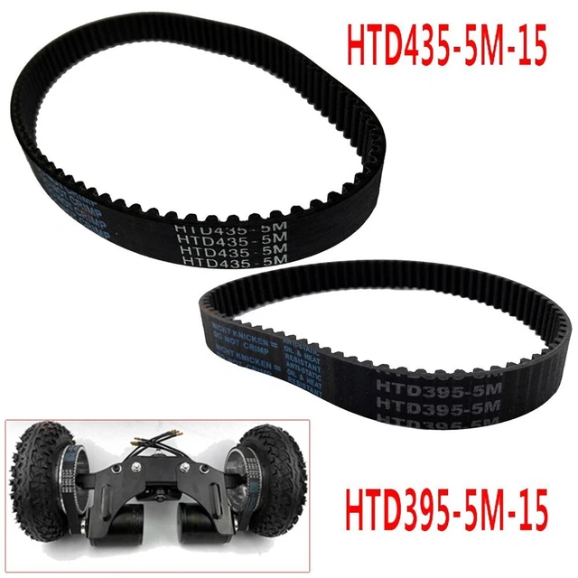 Timing Belt Black Conversion For Electric Skateboard Parts Replacement