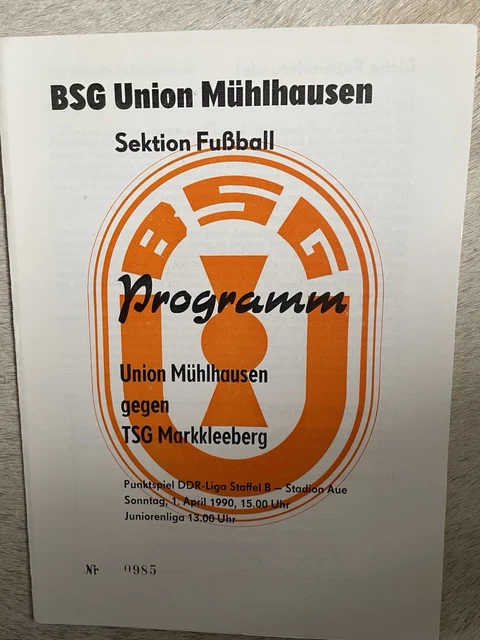 Programme Match KSV Waregem Vs Dynamo Dresden – Coupe UEFA 88/89 – Original – TOP