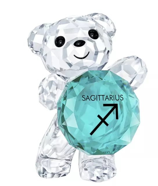 Swarovski Kris Bear Sagittarius Zodiac Horoscope December #5396288 New in Box