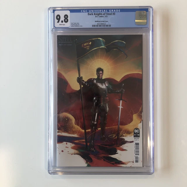 Dark Knights Of Steel #3 CGC 9.8 Joshua Middleton variant