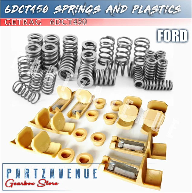 MPS6 POWERSHIFT DCT450 Ford Gearbox Clutch Plastic Retainers Springs ...