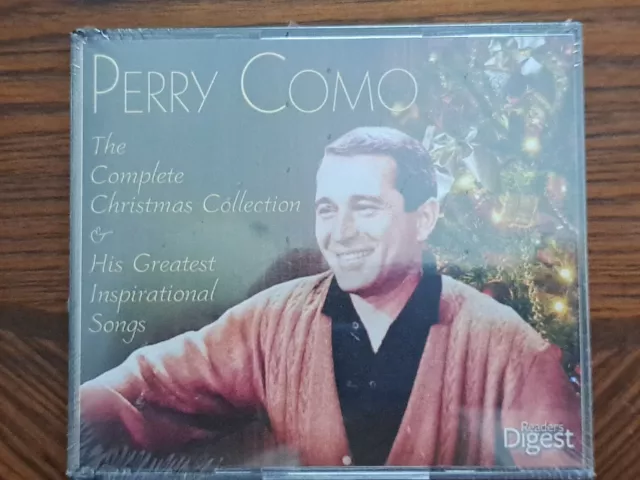 Perry Como Complete Christmas Collection/Greatest inspirational 4- CD 75 Tracks