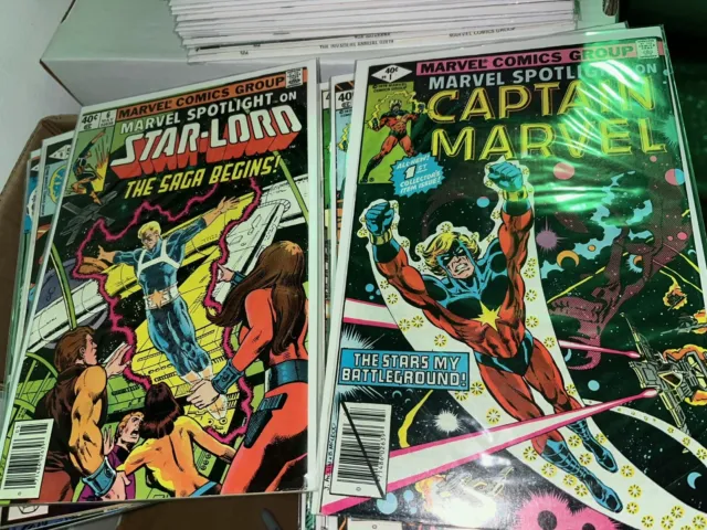 Marvel Spotlight (Vol 2, 1979) Lot - Complete Series Set w/Issue #s 1-11 Captain