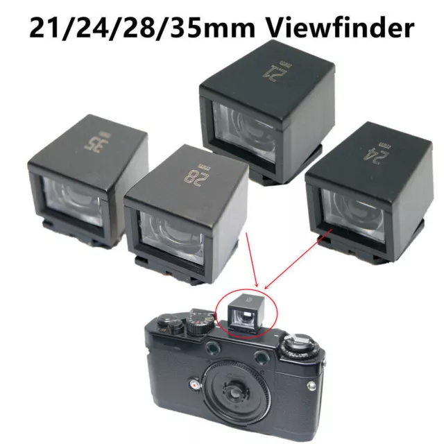 External Optical Side Axis Viewfinder Replacement for Ricoh GR Leica X Camera