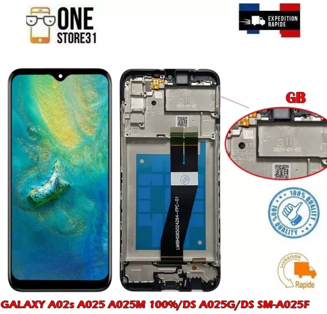 Ecran AMOLED LCD Pour Samsung Galaxy  A02s A025/A03s A037 SM-A025F SM-A025G SM-A