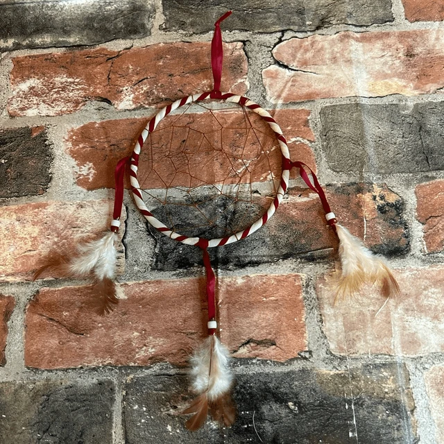 Red & White Dream Catcher New