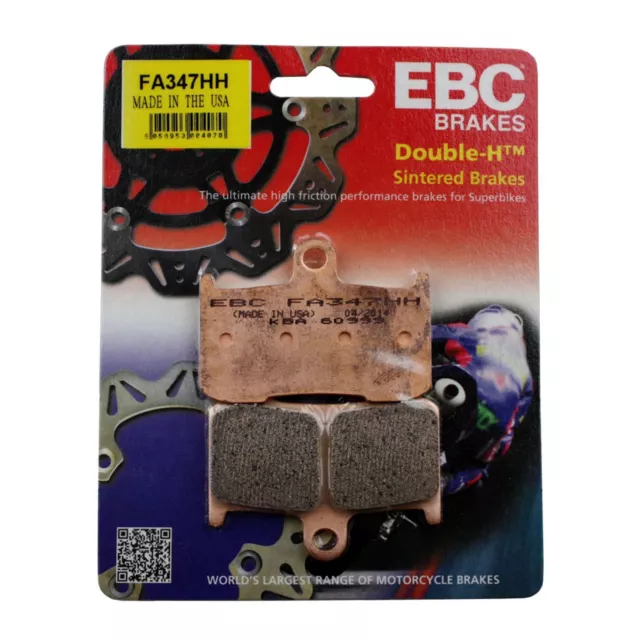 EBC FA347HH Sintered Brake Pads for Triumph Speed Triple 1050 05-07