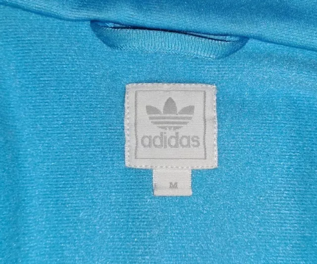 Rare Adidas Firebird Adicolor Limited Jacket M Vintage Sky Baby Blue White 3