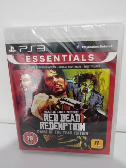  Red Dead Redemption Game of the Year Essentials (PS3) : Video  Games