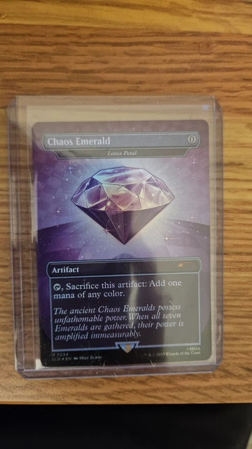 CHAOS EMERALD (LOTUS Petal) Purple 7034 Secret Lair Drop