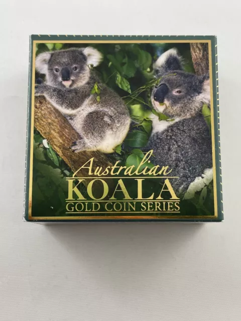 2009 Australian Koala Gold Coin Series - 1/25oz Gold Proof Coin - Perth Mint -