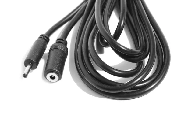 Long 3m Extension Power Lead Charger Cable Black for Remington MB4030 Trimmer