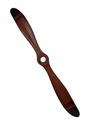 Wood Airplane Propeller 48X5" Vintage Wooden Model Aviation Wall Home Decor Deco