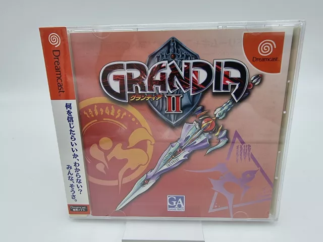 Grandia II Sega Dreamcast Japon Produit Nouveau Scellé