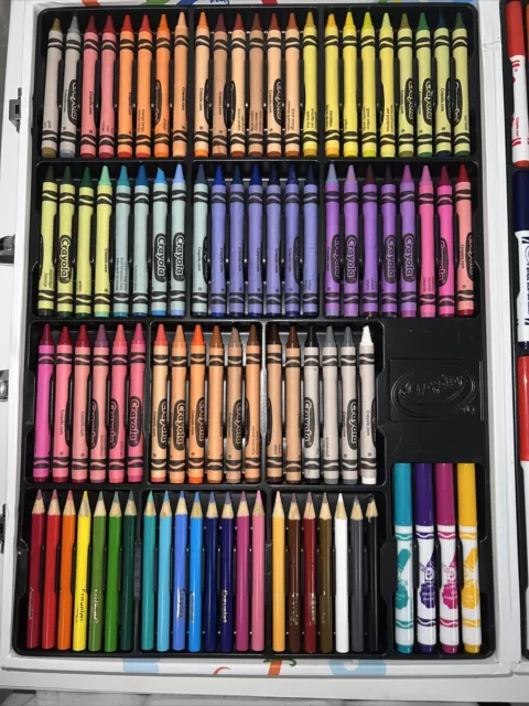 Crayola Inspiration Art Case - Pink Portable Art Studio 140 Art & Coloring  Su