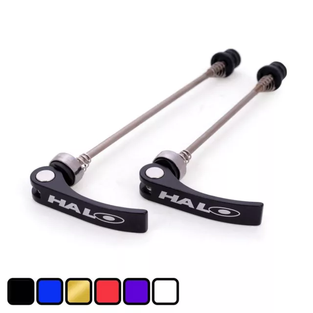 Halo Porkies XL MTB Quick release bike skewers in pairs 3