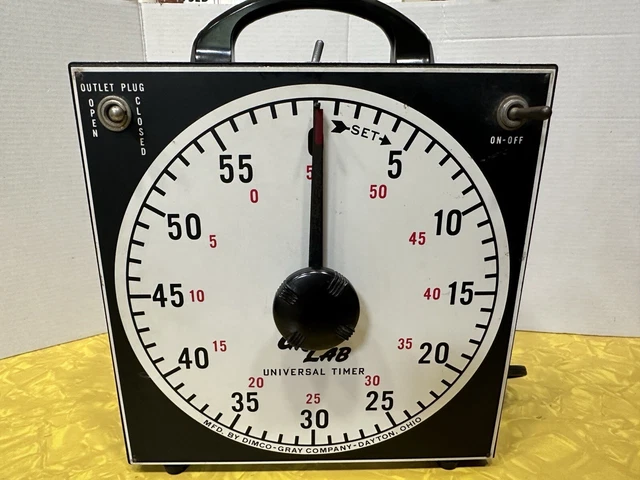 Temporizador/temporizador de subasta vintage Gralab modelo 171