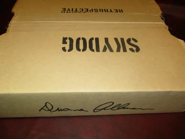 Duane Allman Skydog 14 Lps Verified Rare Signature Packaging Number 637 Box Set