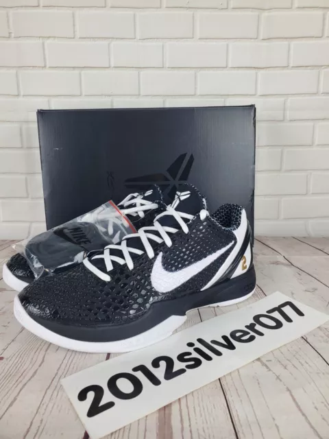 Nike Men's Kobe 6 Protro 'Mambacita Sweet 16' Black-White CW2190-002 Size 9.5