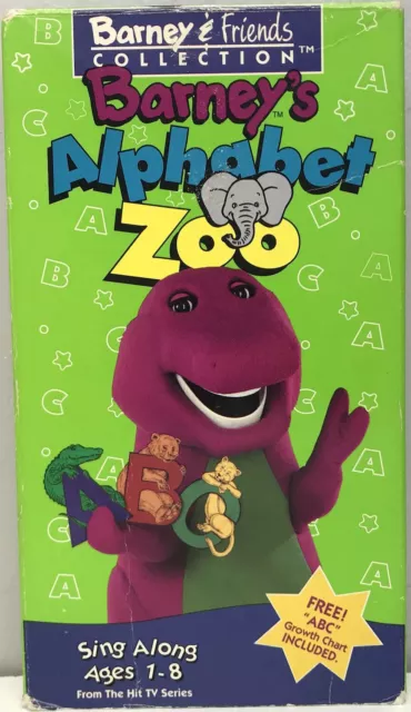 Barney Friends Collection Alphabet Zoo Vhs Video Tape Buy 2 Get 1 Free