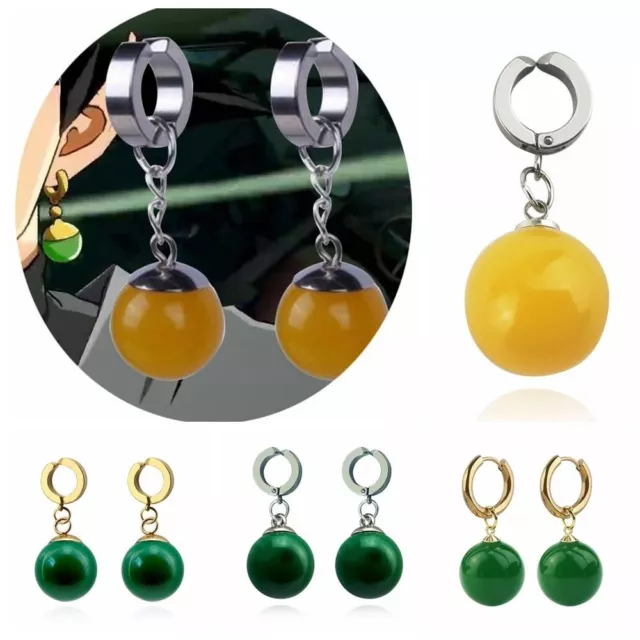 Special Offer! Cos Super Dragon Ball Z Vegeta Potara Son Earrings Earstuds