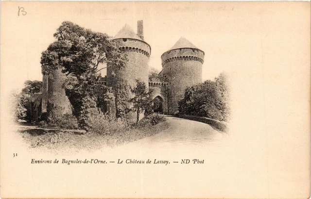CPA AK Env. de BAGNOLES-de-l'ORNE - Le Chateau de Lassay (435198)