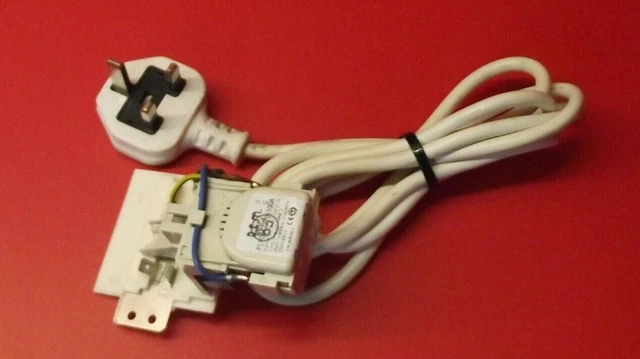 Waschmaschine HOTPOINT WML560G UK R KABEL STECKER & ANTI-STÖRFILTER